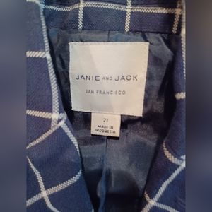 Janie and Jack sports jacket